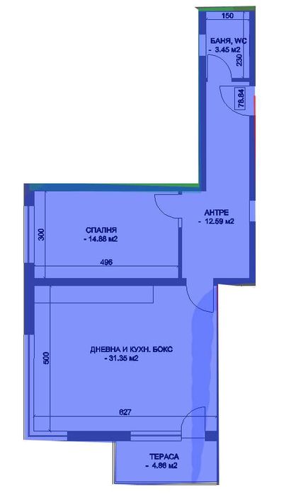 Продава се Тристаен апартамент в Пловдив, Коматево - 103 кв.м за 830 €/кв.м - Снимка #13