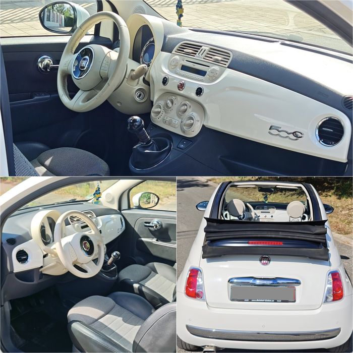 Fiat 500C 1.3 Multijet 95 CP | Cabrio | Climatizare | 16" | Impecabil |