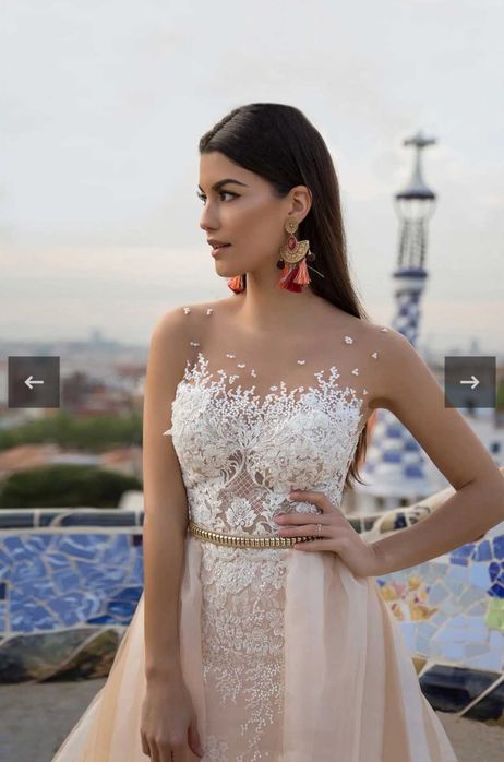 Сватбена дизайнерска рокля Mila nova