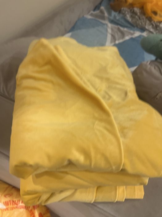 Продам шторы желтые