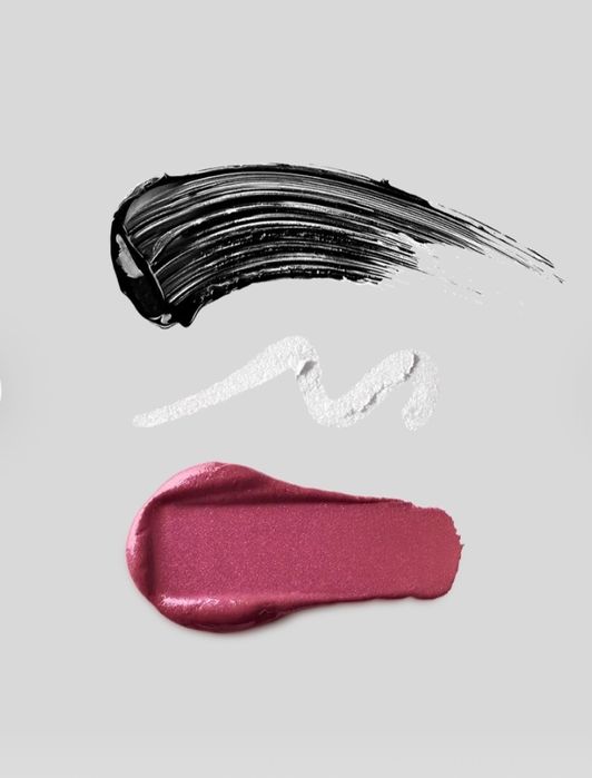 Комплект Kiko Milano - гланц, спирала и сенки.