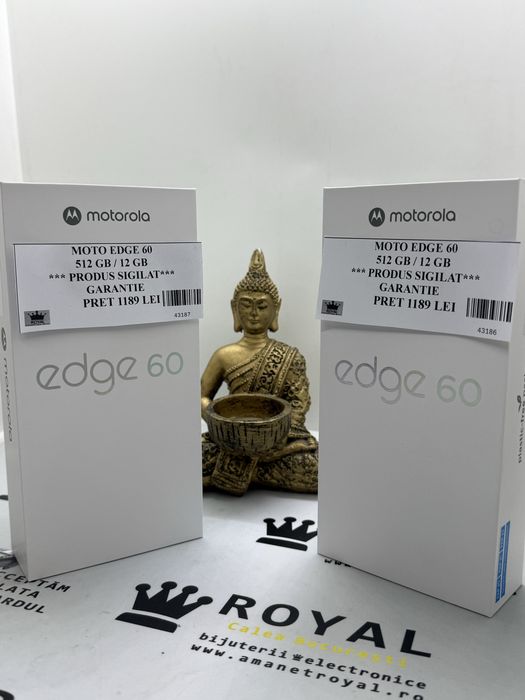 Amanet Royal : Moto EDGE 60 / 512 GB 12GB / Produs SIGILAT / Garantie