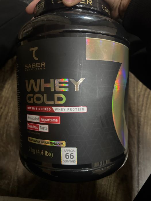7Saber Nutrition whey gold