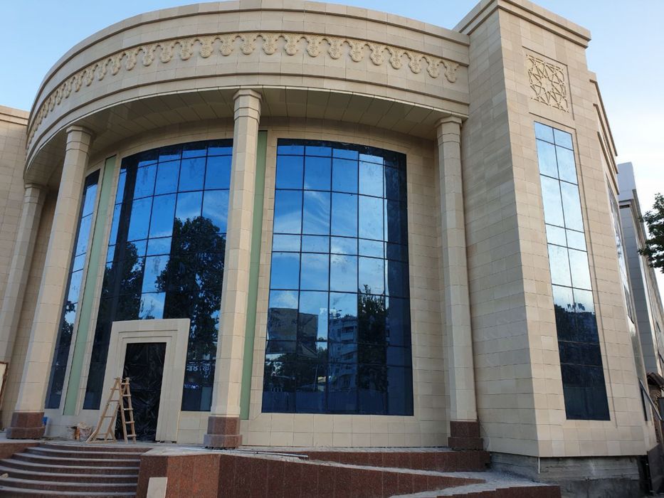 Остекление фасадов JP Перегородки 10 мм