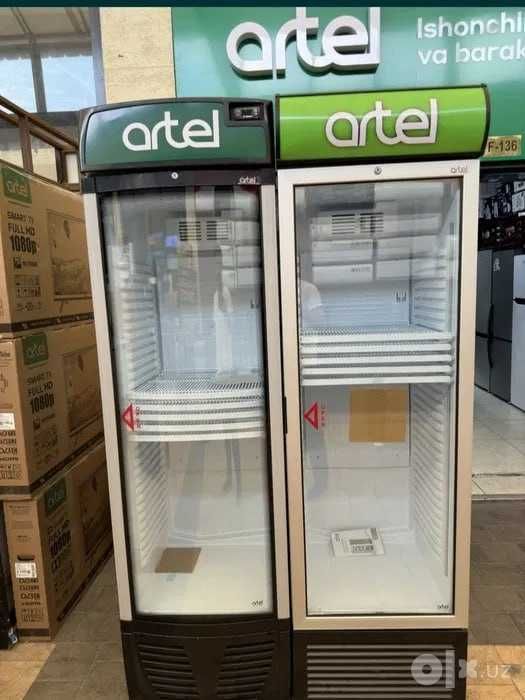 Vitrinali muzlatgich  Холодильник Artel 380L Оптом  Ulgurji Склад Опт