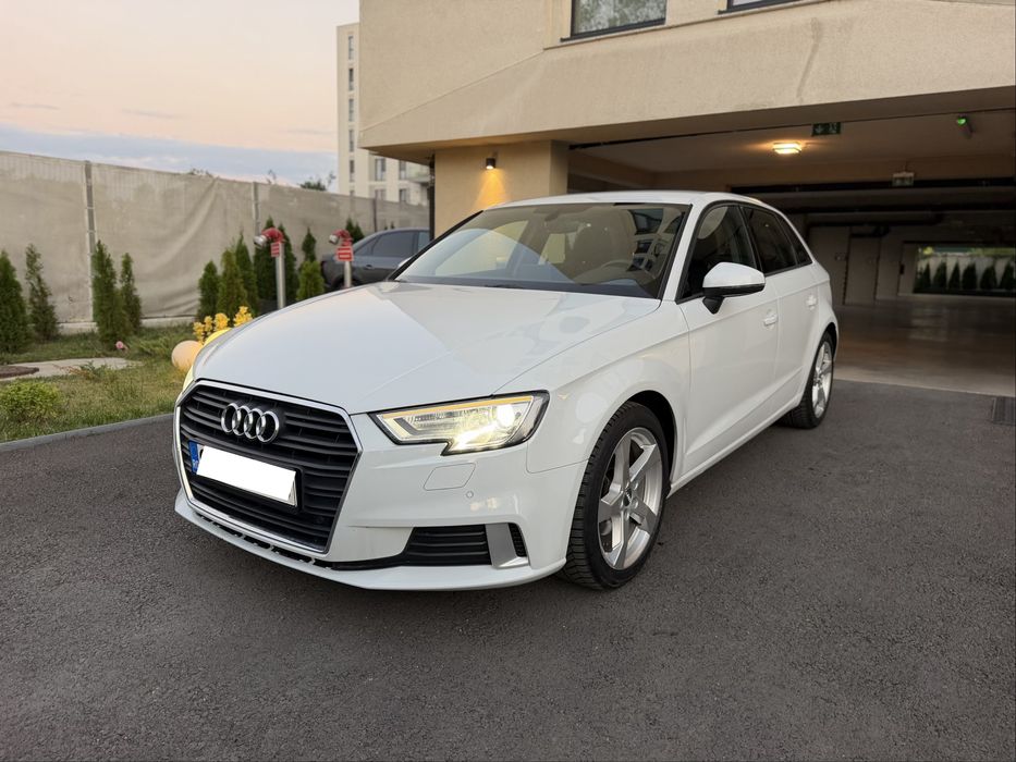Audi A3 Diesel 1.6 Cutie manuala 6+1 CP115 an  2019 km Reali 170.000 fara Daune