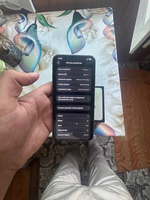 Iphone 11 pro max 64 gb hotirali idealni