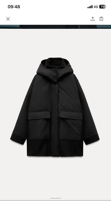 Яке wool Zara M-L размер