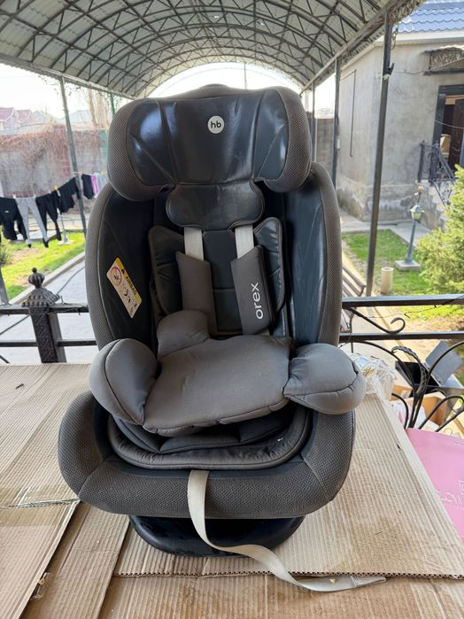 Автокресло hb в сером цвете