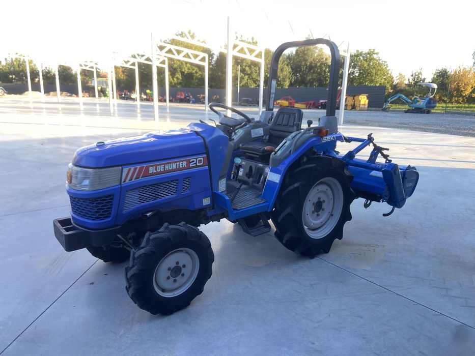 Tractor japonez Iseki Sial20, 20cp, 4x4, servo+ freza