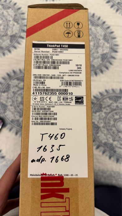 Lenovo ThinkPad T460