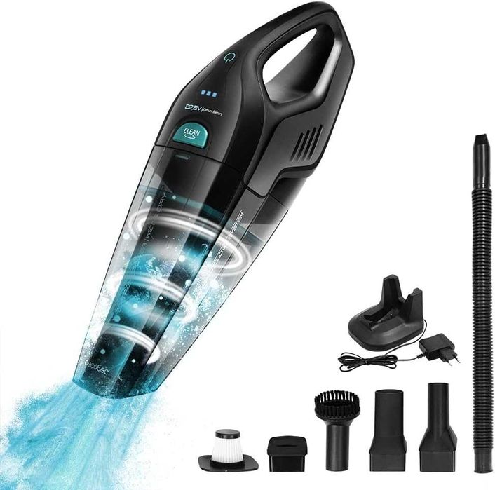 Мощна Ръчна Прахосмукачка за Сухо и Мокро Cecotec Mano Conga, 22.2 V