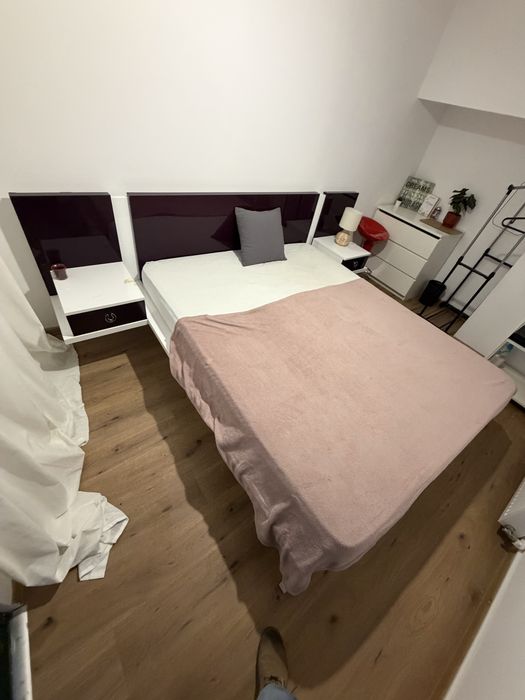 Pat cu saltea  stare f buna