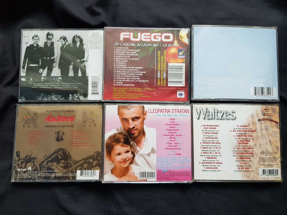 Casete, CD-uri si viniluri albume si maxi single 12”
