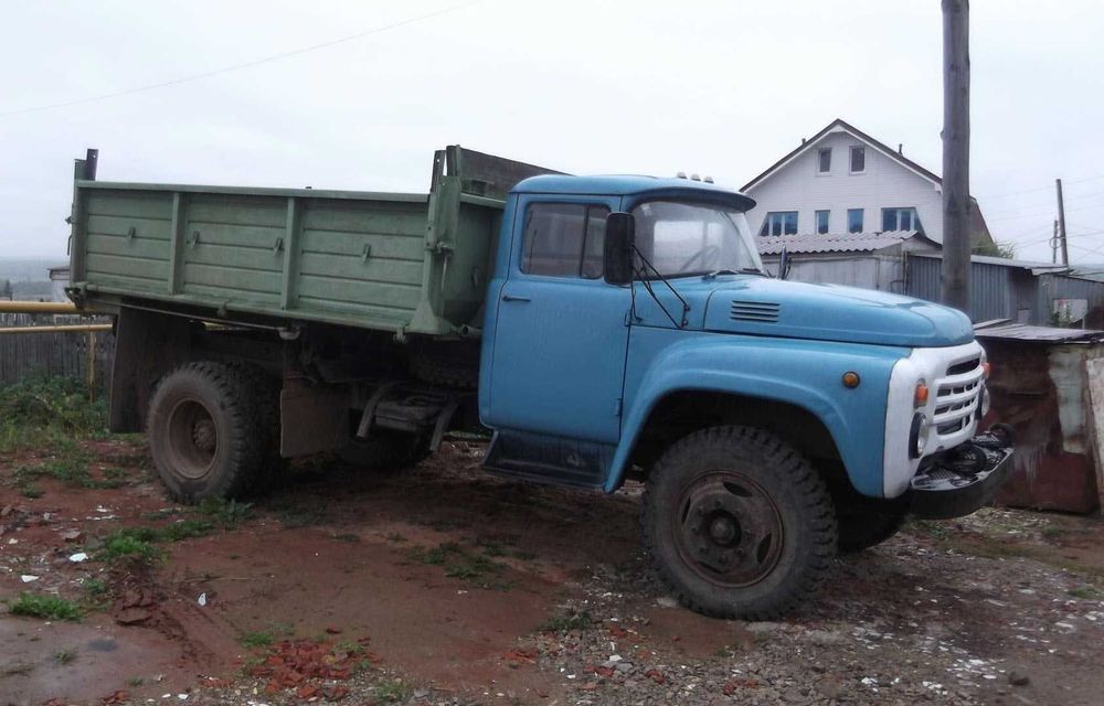Вывоз мусора, ЗиЛ (селхозник) и Камаз 15 тонн
