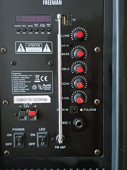 Boxa portabila Freeman