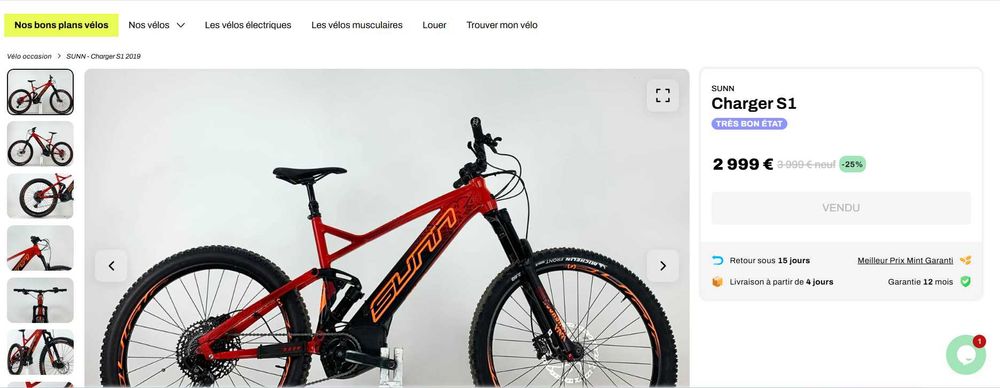 Bicicleta electrica Sunn Charger S1 - nu Cube, Trek, Focus, Giant