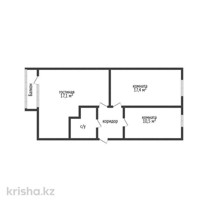 Продажа 3-комнатной квартиры КСК