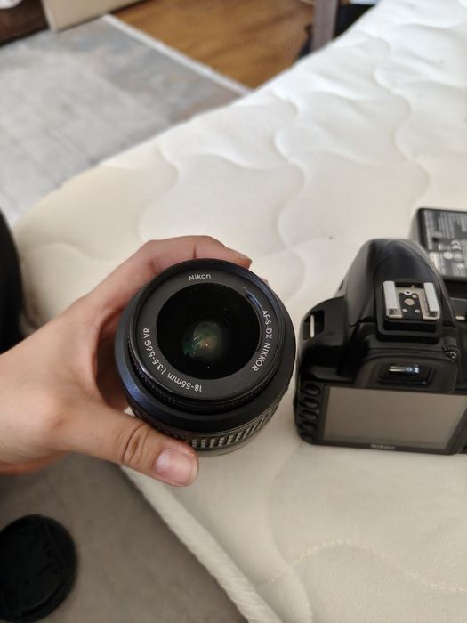 Nikon d3100 с объективом 18-55 mm