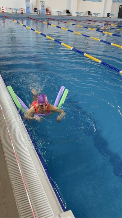 Плавание для детей в зимнем бассейне