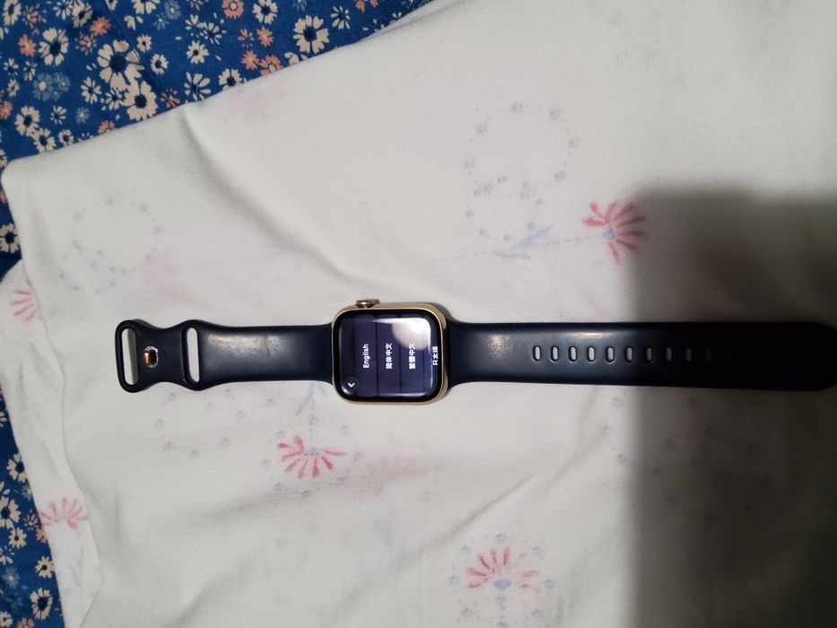 Apple watch 8 stainless Steel saphir cristal de 45 mm