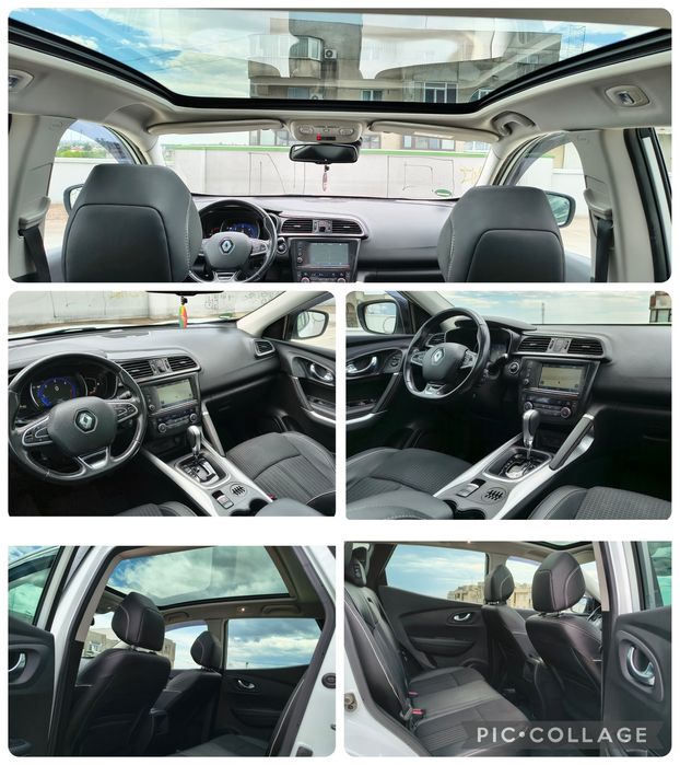 Renault Kadjar BOSE/2017/1.5 DCI/Euro6/Navi/Piele/Panoramic/Pure LED/Incalzire Scaune/Camera/110 CP/KeyLess/Istoric Service/TOP