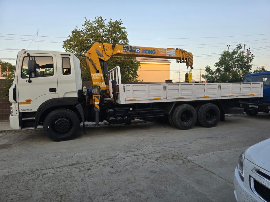 Hyundai HD260 кран манипулятор