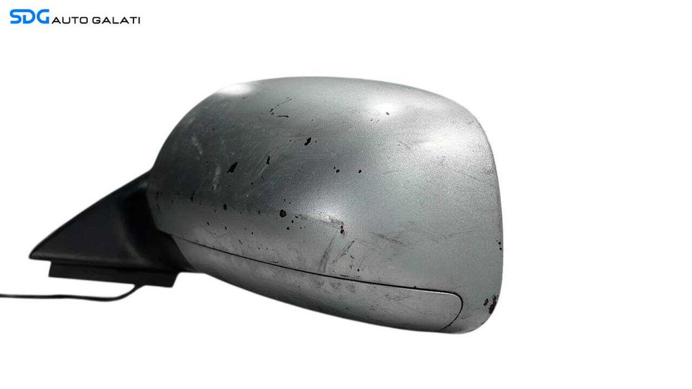 Oglinda Stanga Electrica Audi A4 B7 2005 - 2008 Culoare Gri Cod 010681 [L6075]