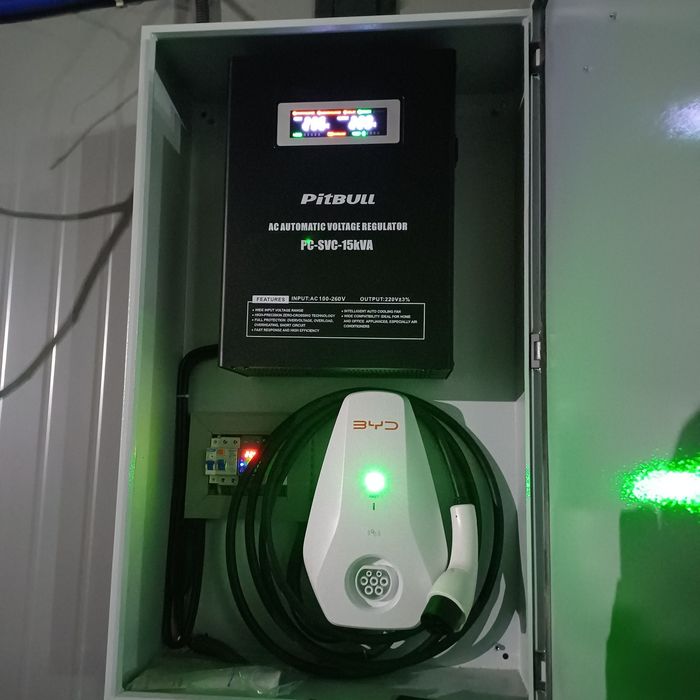 Электромобиль зарядные устройства установить!!!