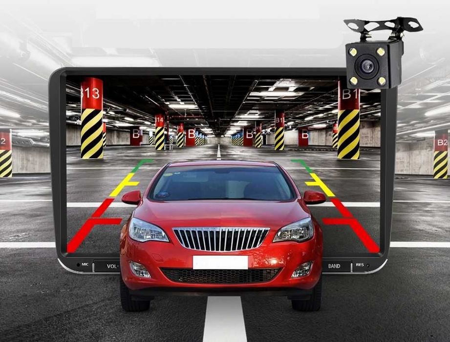 VW 9” 2-DIN мултимедия с Android 14  Volkswagen*Skoda 4GB RAM/64GB ROM