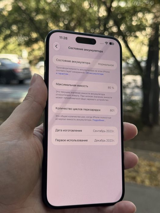 Iphone 15 pro max 256gb