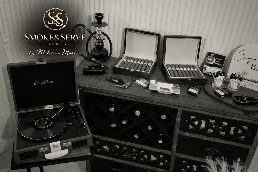 Cigar Bar- experiență completă pentru evenimentul tau!