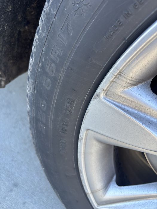 Гуми Dunkop 225/55/17, джанти 5*112/17