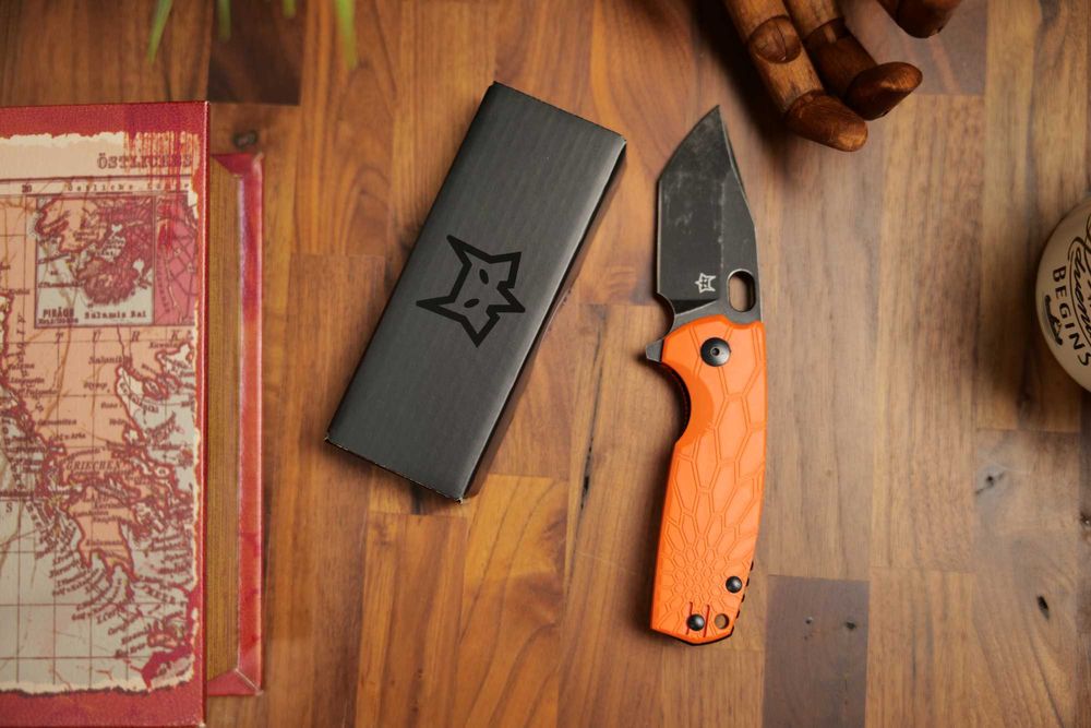 Fox Knives Core Tanto Black, FRN, оранжев FX-612ORB