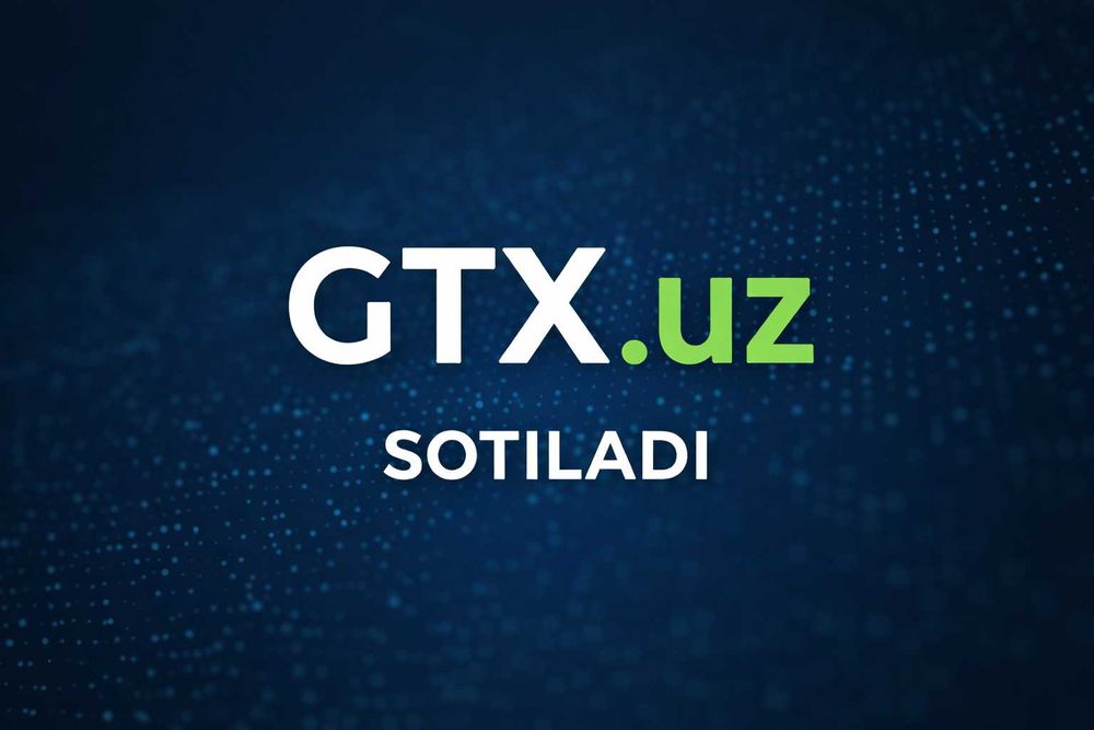 GTX.uz domeni sotiladi