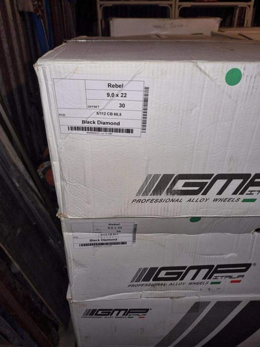 Jantă Aliaj Gmp Rebel  9x22 5x112 Et.30 Black Diamond
