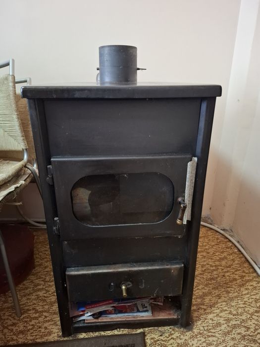 Камина втора употреба с водна риза в цената е включена водна помпа