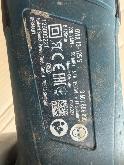 Circular bosch x-lock gwx 13-125s