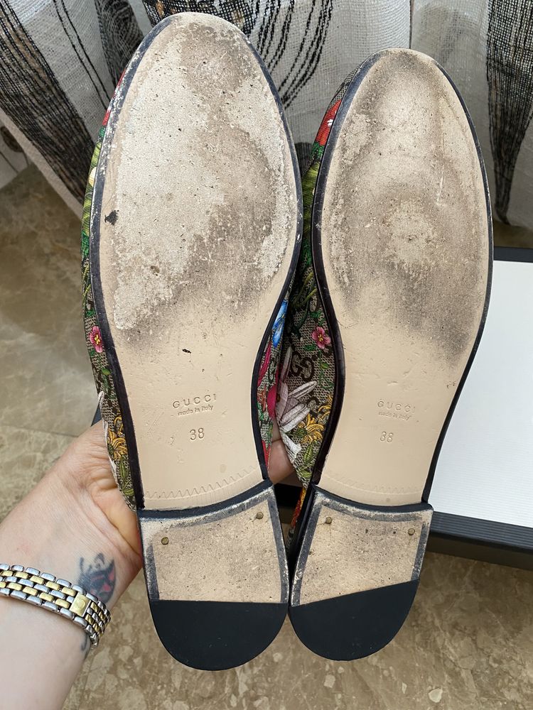 Gucci on sale mules floral