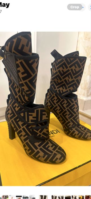 Оригинални ботуши Fendi