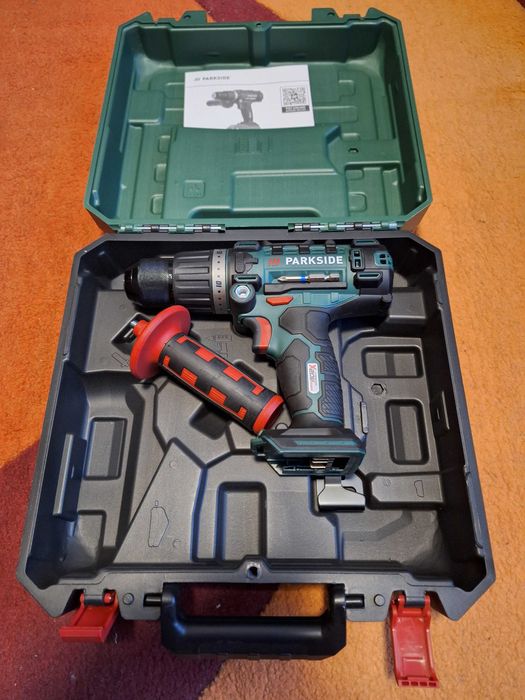 Masina gaurit 3 fct: găurire, găurire cu percuție, înșurubare, Parkside