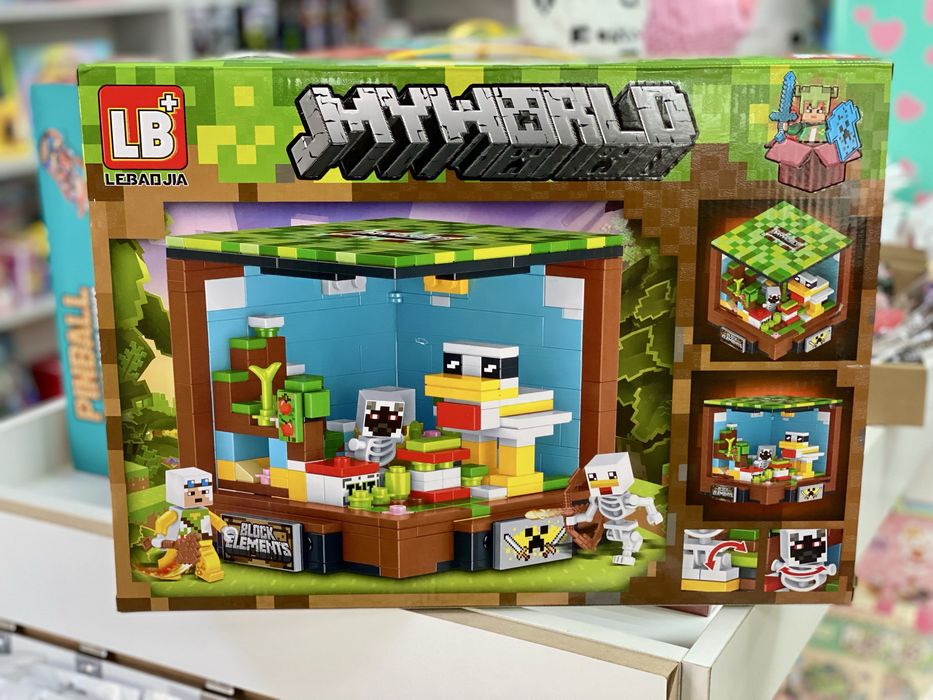 Майнкрафт Minecraft игрушки конструкторы