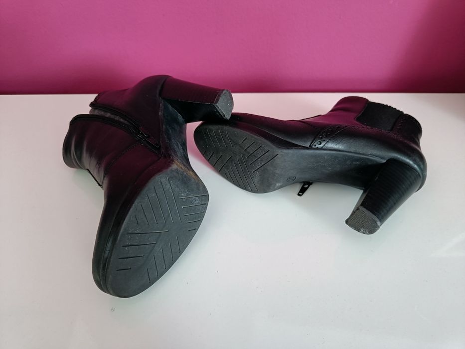 Botine dama din piele - mărimea 38