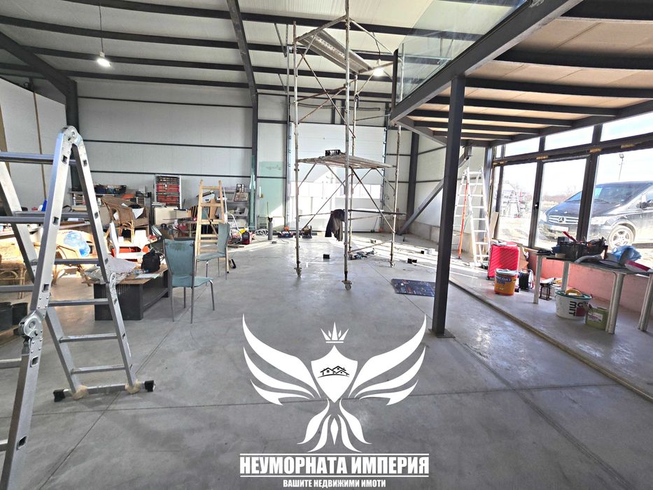 Под наем помещение 200кв.м. склад/цех/хале/магазин в Асеновград