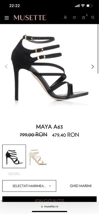 Sandale Musette,model Maya,colectia actuala,piele naturala integral