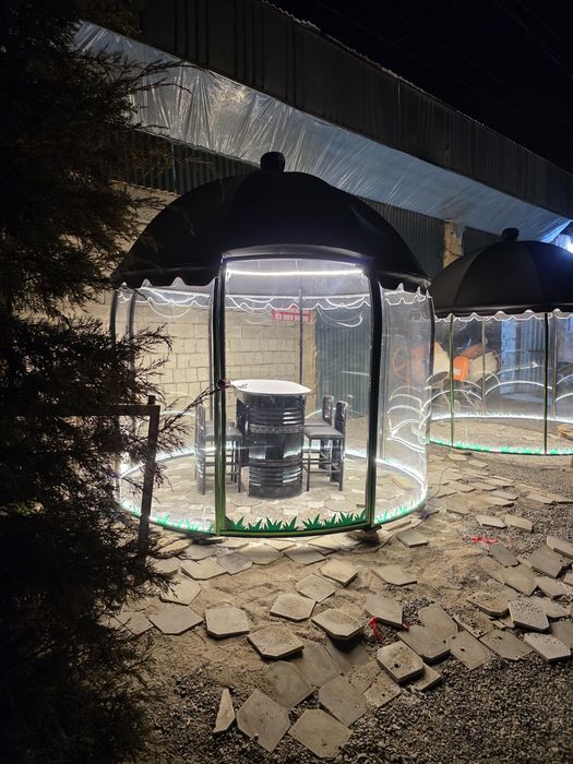 Капсула беседка  зима лето