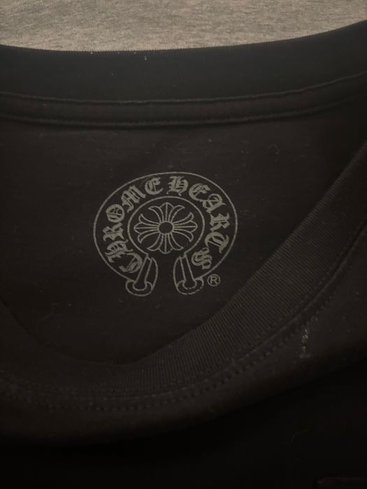 Chrome Hearts bluza cu maneca lunga neagra marime M