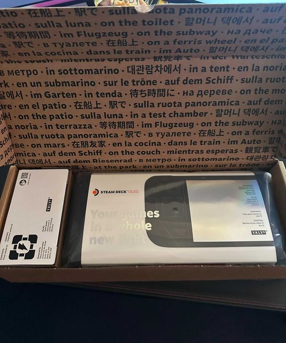 Steam Deck Oled 512gb, sigilat