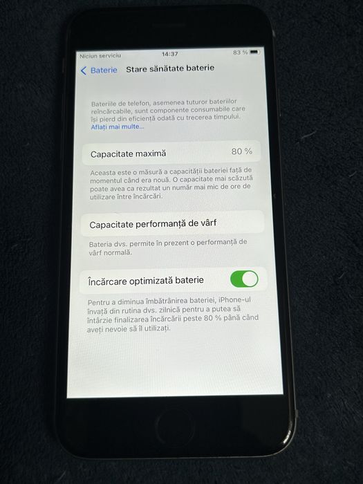 Vand - iPhone 6s , space gary ,128 gb , impecabil