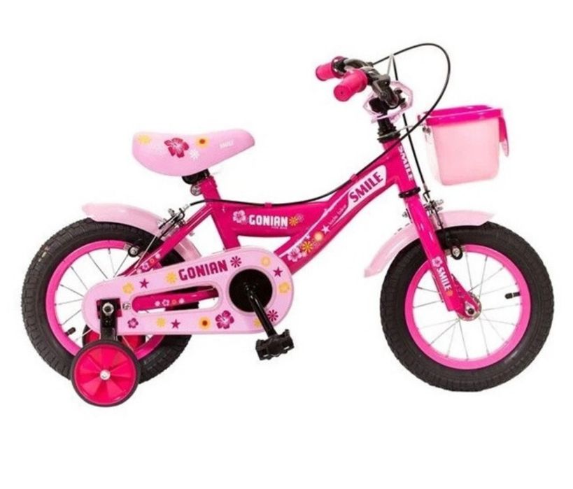 Bicicleta 12"  pt fetițe 2-4 ani